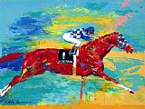 The Great Secretariat by Leroy Neiman